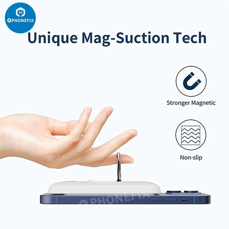 Chargeur sans fil MagSafe avec support pour iPhone 12-14