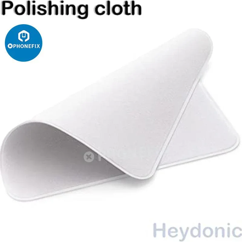 Chiffon de polissage en microfibre pour téléphone, montre, tablette, PC, outil de nettoyage d'écran
