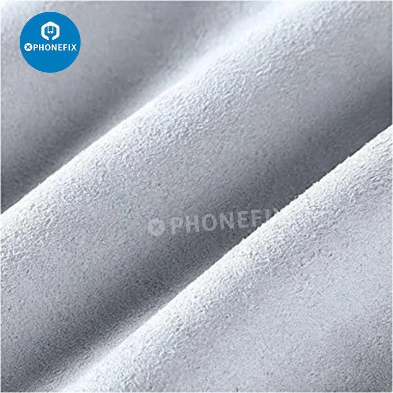 Chiffon de polissage en microfibre pour téléphone, montre, tablette, PC, outil de nettoyage d'écran