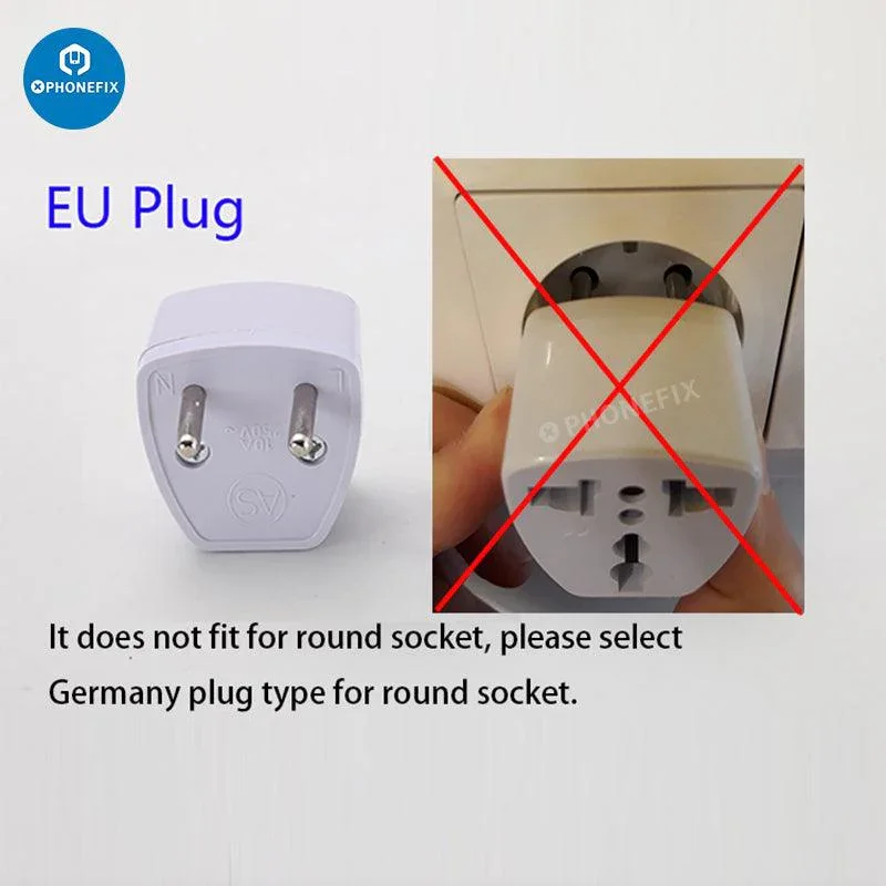 Adaptateur secteur universel pour chargeur, convertisseur, prise US/UK/EU/AU