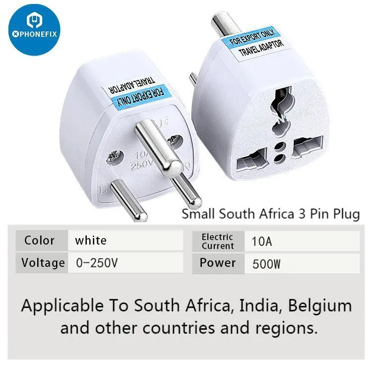 Adaptateur secteur universel pour chargeur, convertisseur, prise US/UK/EU/AU