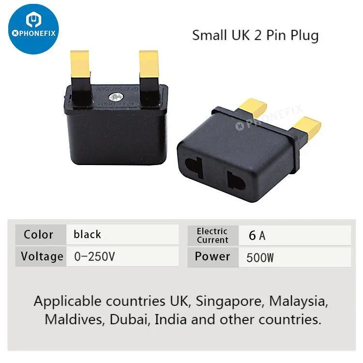 Adaptateur secteur universel pour chargeur, convertisseur, prise US/UK/EU/AU
