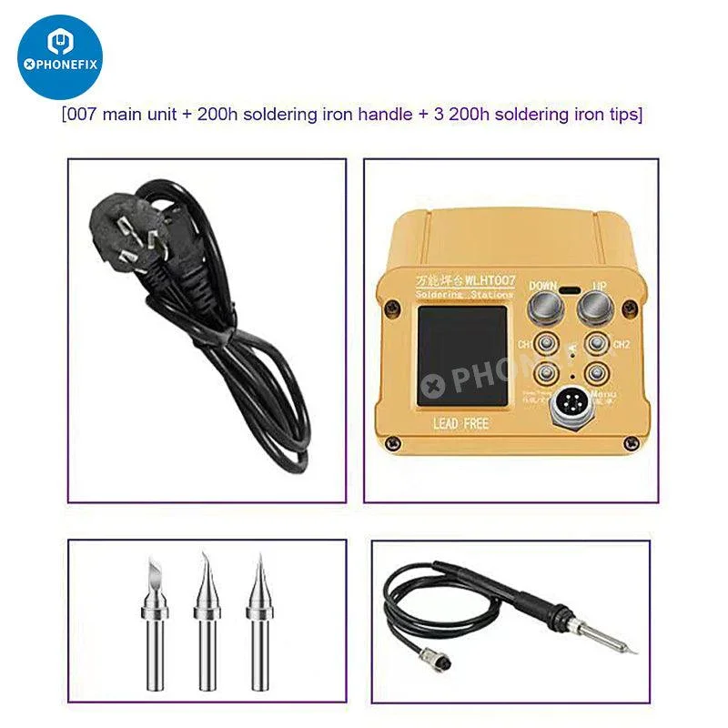 Station de soudage de préchauffage WL HT007 pour iPhone X-16 Pro Max