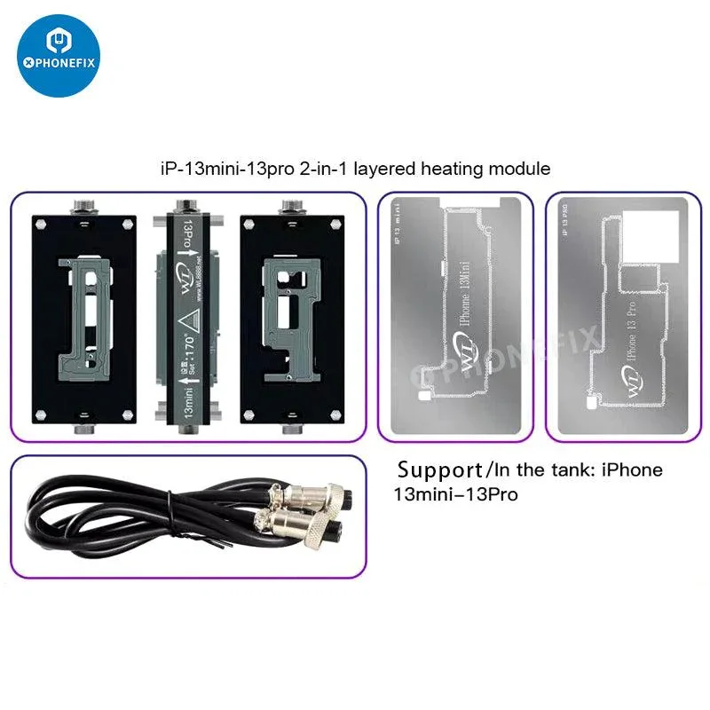 Station de soudage de préchauffage WL HT007 pour iPhone X-16 Pro Max