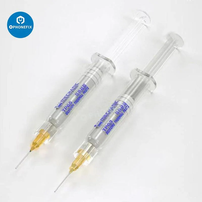 Pâte de graisse silicone conductrice thermique Mechanic TP63/65 pour processeur