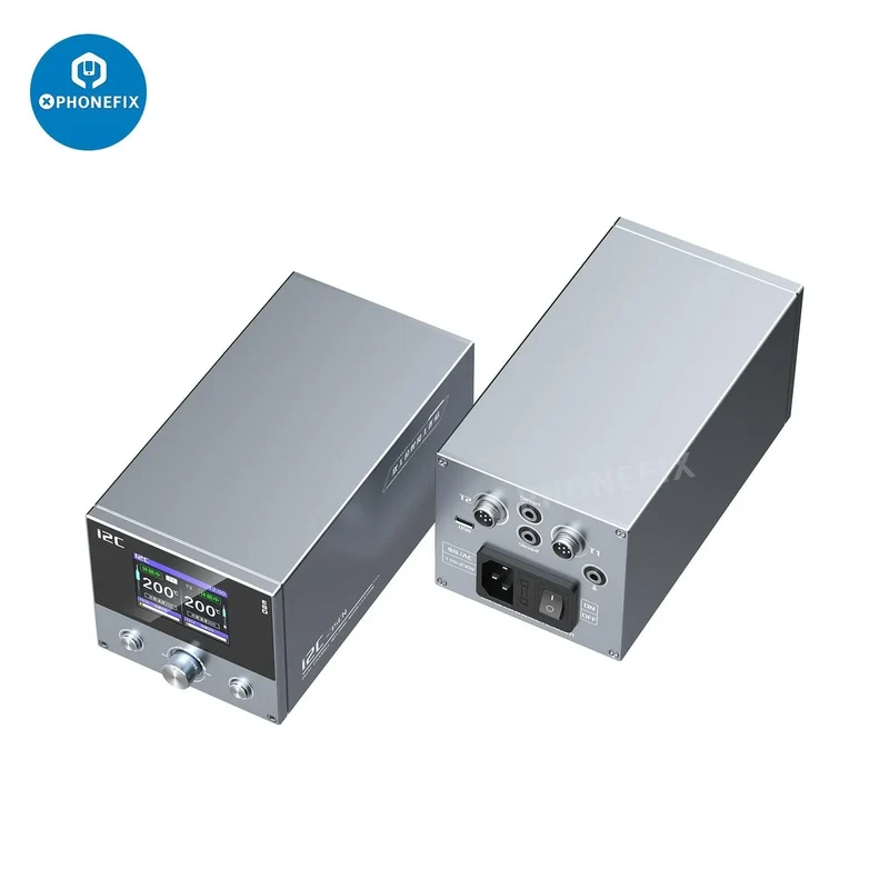 Station de soudage double i2C 3SCN avec poignées C210 C115 et outil de réparation de circuits imprimés