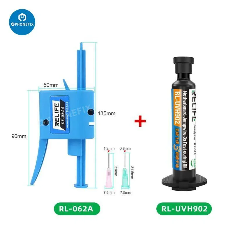 Huile de durcissement UV transparente RL-UVH902, pâte à souder à séchage rapide pour fil de connexion
