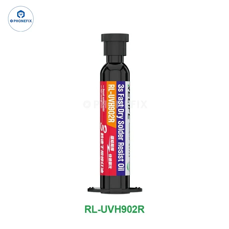 Huile de durcissement UV transparente RL-UVH902, pâte à souder à séchage rapide pour fil de connexion