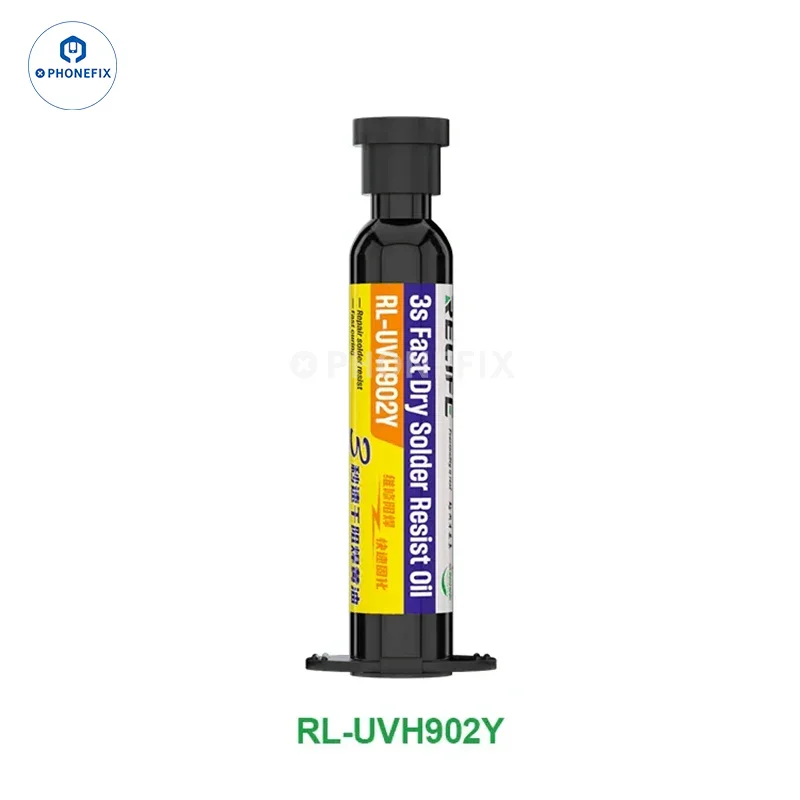 Huile de durcissement UV transparente RL-UVH902, pâte à souder à séchage rapide pour fil de connexion