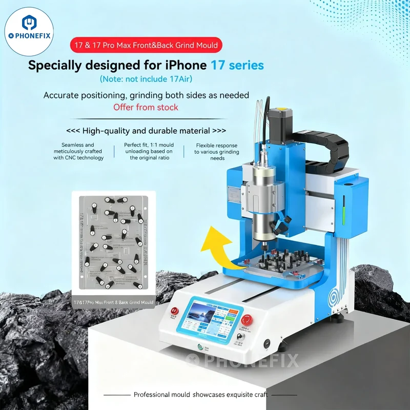Rectifieuse CNC JC EM03 EM02 pour la réparation de circuits imprimés d'iPhone