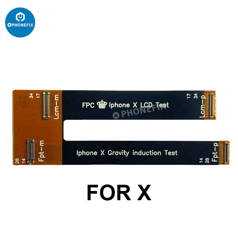 Extension de test d'écran tactile LCD 3D Flex pour iPhone 6S-XS MAX