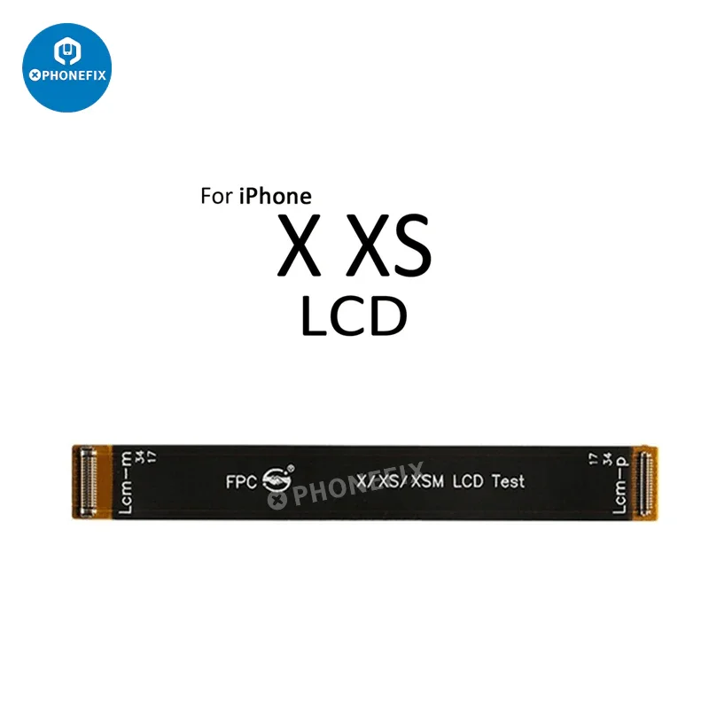 Extension de test d'écran tactile LCD 3D Flex pour iPhone 6S-XS MAX