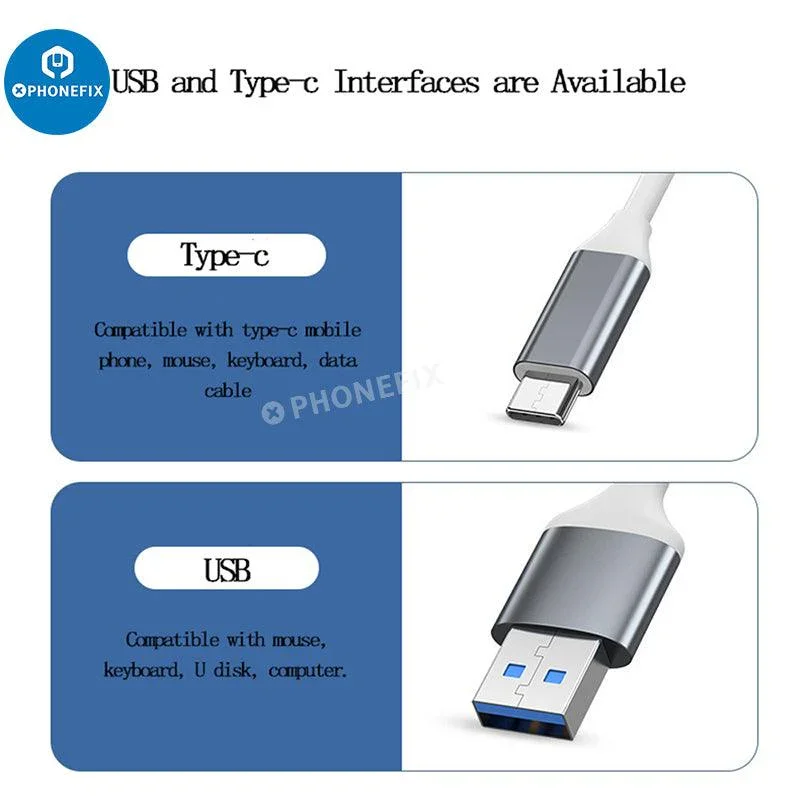 Hub USB 2 3/4/1 en 3.0 pour téléphone et PC, extension de port pour transfert de données rapide