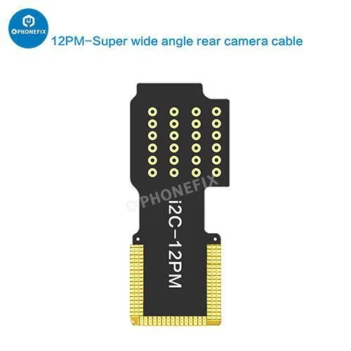 Câble téléobjectif grand angle i2C pour caméra arrière pour iPhone X-12 Pro Max