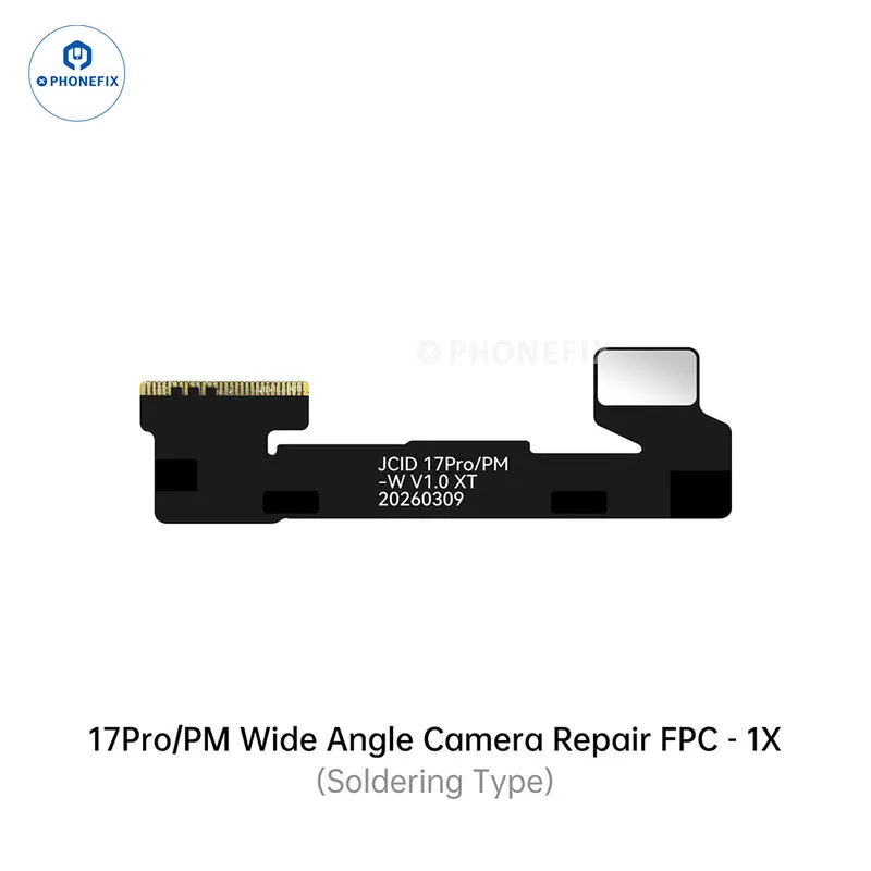 Câble FPC de réparation de caméra arrière JCID pour iPhone XR-17 Pro Max