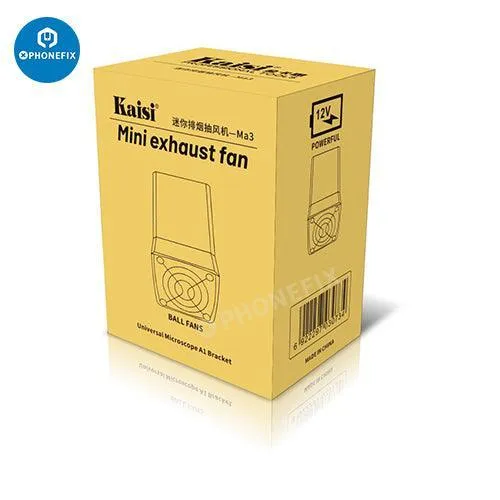 Extracteur de fumées de soudure pour mini-microscope Kaisi