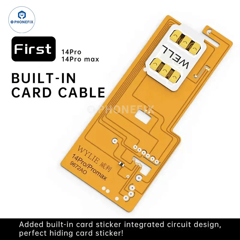 Kit d'outils Wylie : convertir l'eSIM de l'iPhone 14 Pro Max en carte SIM