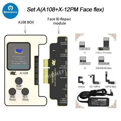 Programmateur de réparation multifonction A108 BOX pour iPhone 8-16 Pro Max