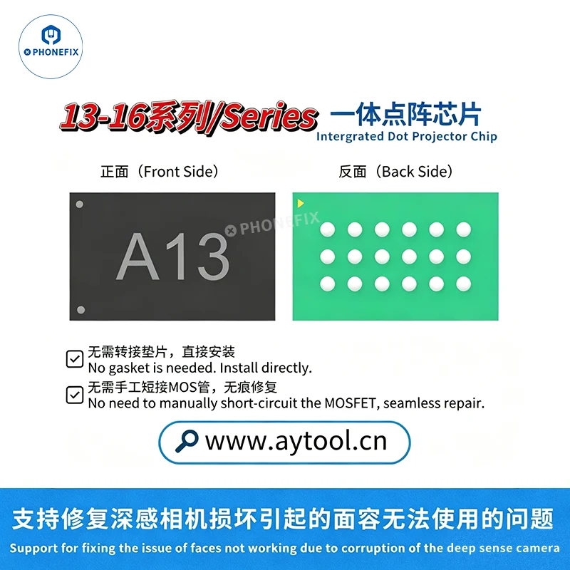 Programmateur de réparation multifonction A108 BOX pour iPhone 8-16 Pro Max