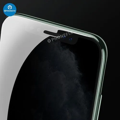 Film de protection d'écran mat anti-espion pour iPhone série X-17
