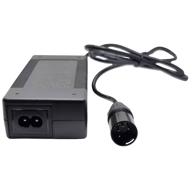 Chargeur XLR 4P – 42 V 2 A pour batterie Li-ion 36 V