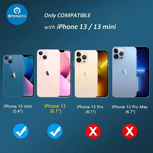 Protection d'objectif de caméra arrière en verre trempé pour iPhone 13-14 Pro Max