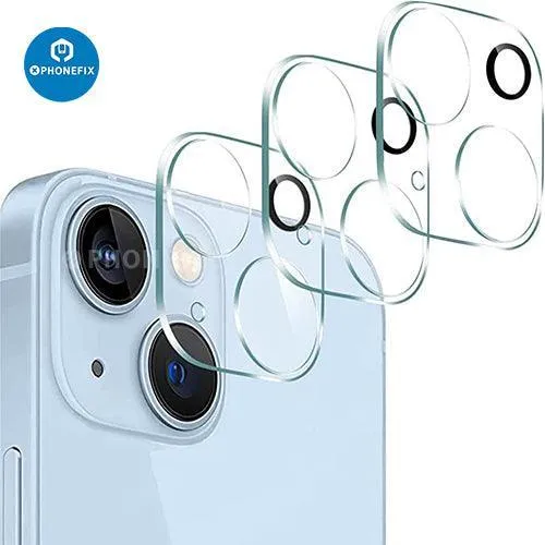 Protection d'objectif de caméra arrière en verre trempé pour iPhone 13-14 Pro Max