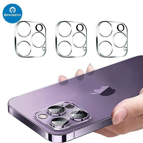 Protection d'objectif de caméra arrière en verre trempé pour iPhone 13-14 Pro Max