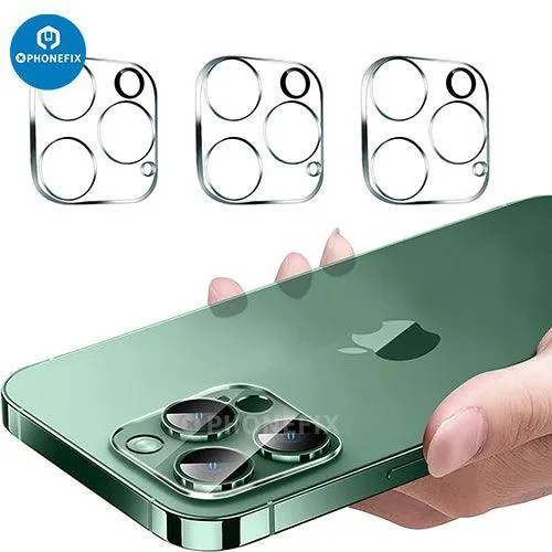 Protection d'objectif de caméra arrière en verre trempé pour iPhone 13-14 Pro Max