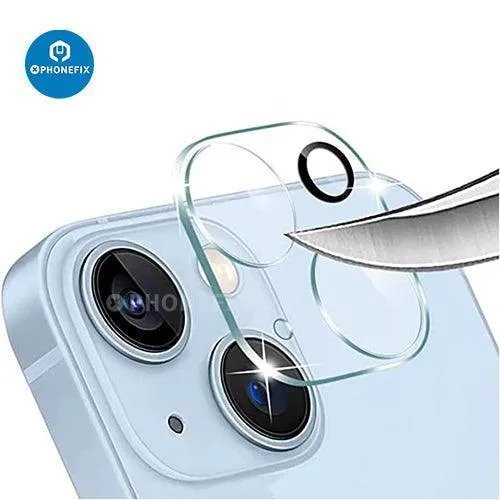 Protection d'objectif de caméra arrière en verre trempé pour iPhone 13-14 Pro Max