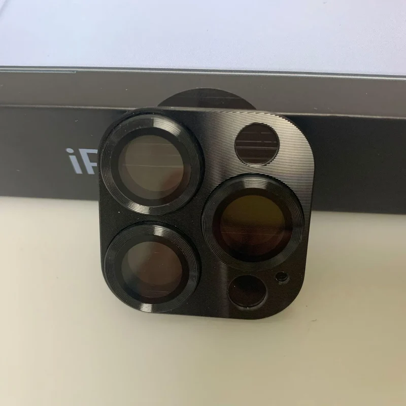 Protection d'objectif de caméra arrière en verre trempé pour iPhone 13-14 Pro Max