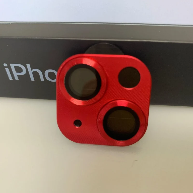 Protection d'objectif de caméra arrière en verre trempé pour iPhone 13-14 Pro Max
