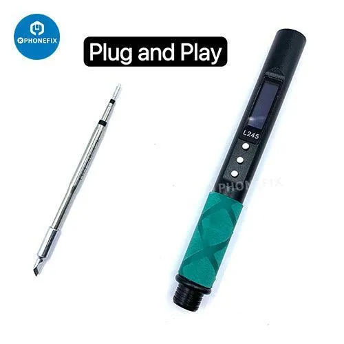 Stylo à souder numérique portable 65 W JBC 245, outil de soudage électrique