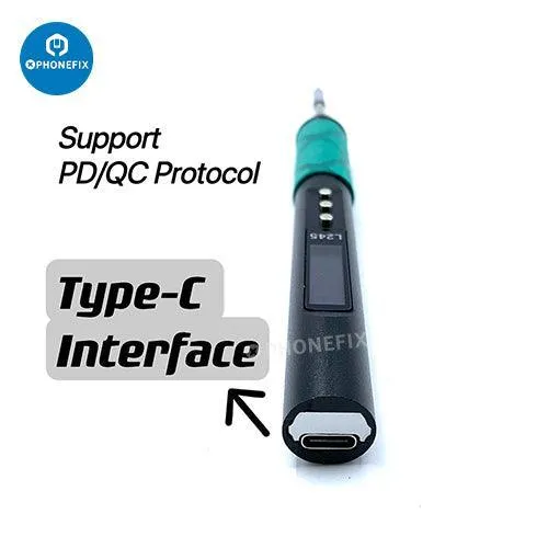 Stylo à souder numérique portable 65 W JBC 245, outil de soudage électrique