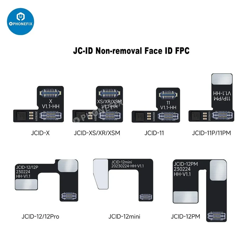 Réparation du Flex FPC JCID pour iPhone Face ID sans soudure