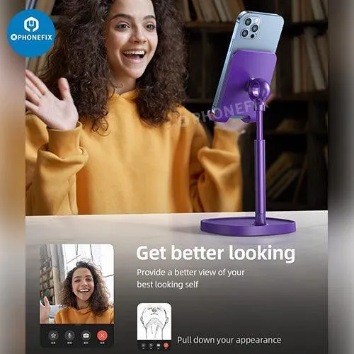 Support métallique réglable multifonction pour réparation de téléphones et tablettes