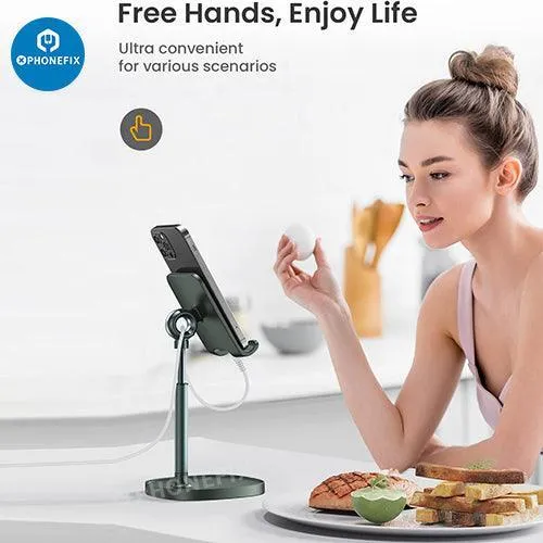 Support métallique réglable multifonction pour réparation de téléphones et tablettes