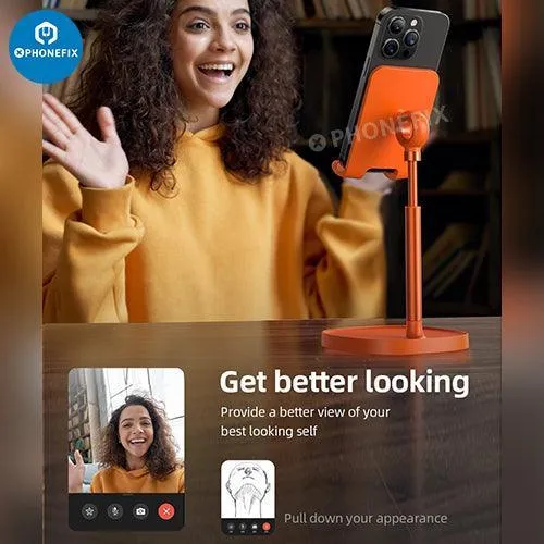 Support métallique réglable multifonction pour réparation de téléphones et tablettes