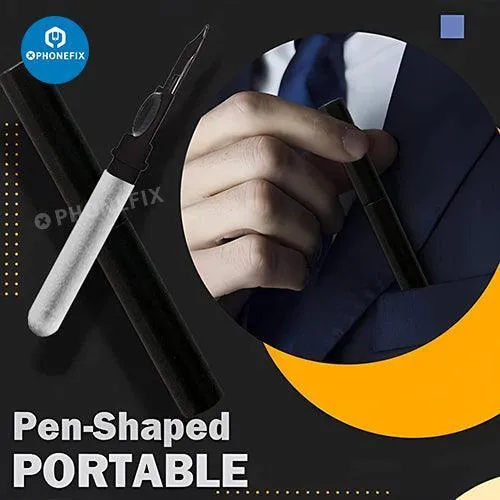Stylo de nettoyage avec brosse douce pour AirPods, téléphone, ordinateur portable