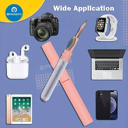 Stylo de nettoyage avec brosse douce pour AirPods, téléphone, ordinateur portable