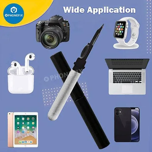 Stylo de nettoyage avec brosse douce pour AirPods, téléphone, ordinateur portable