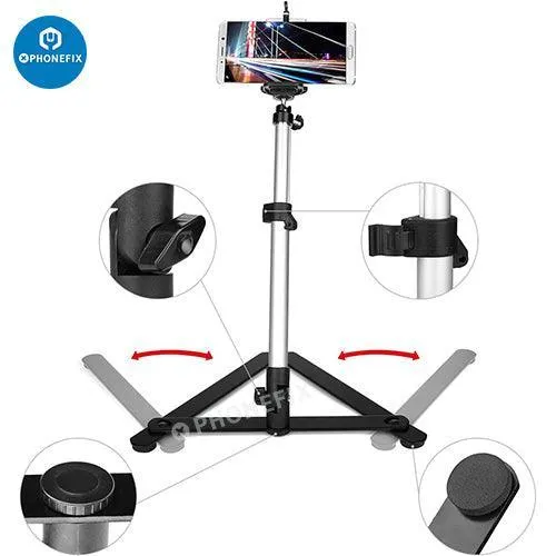 Support vidéo suspendu, support de copie et projecteur d'images pour la réparation de téléphones