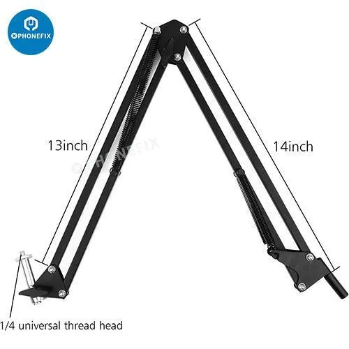 Support vidéo suspendu, support de copie et projecteur d'images pour la réparation de téléphones