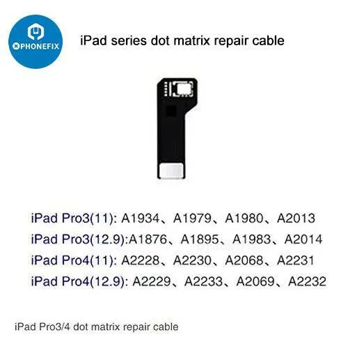 Outil de réparation d'identification faciale à matrice de points i2C pour iPhone X-15 Pro Max