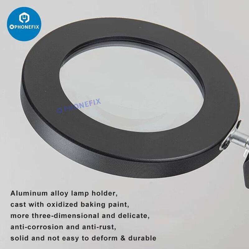 Lampe loupe éclairée à LED 30X