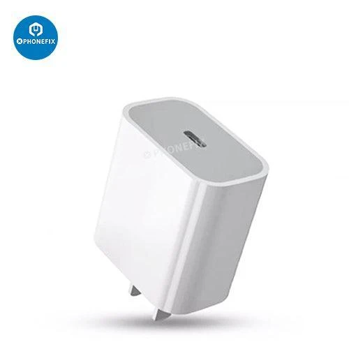 Adaptateur secteur USB-C 20 W, chargeur rapide, câble Lightning pour iPhone et iPad