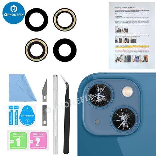 Kit d'outils de remplacement d'objectif de caméra arrière pour iPhone 12, 13 et 14 Pro Max