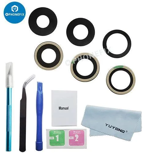 Kit d'outils de remplacement d'objectif de caméra arrière pour iPhone 12, 13 et 14 Pro Max