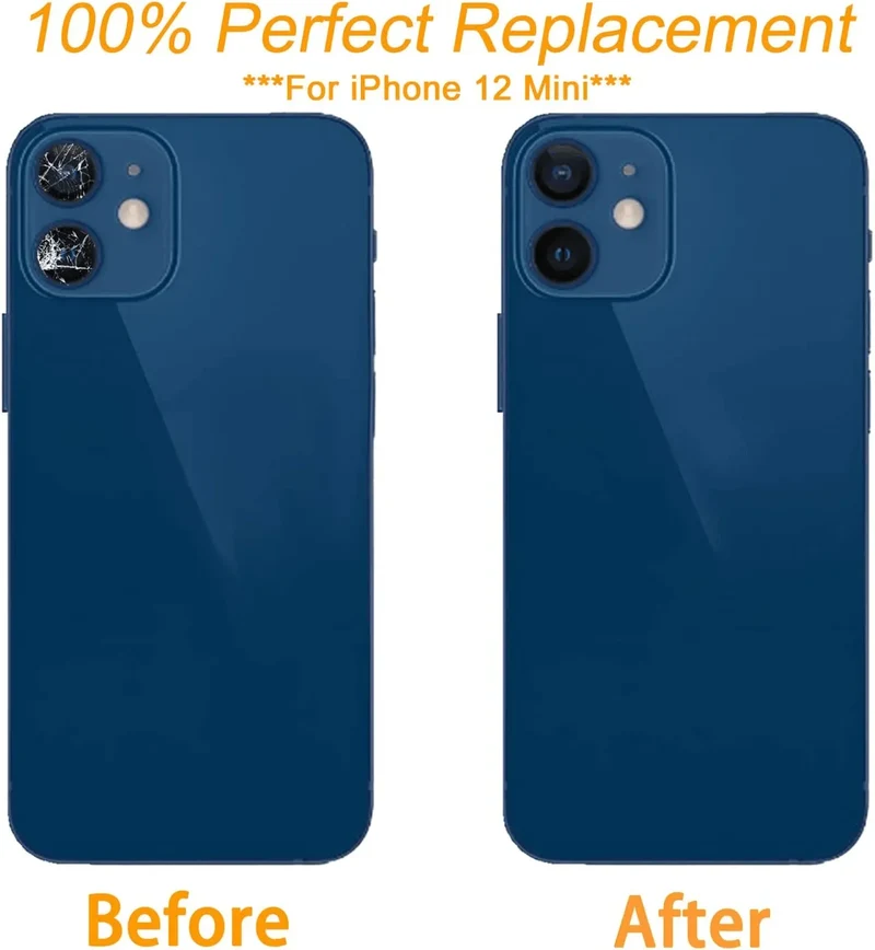Kit d'outils de remplacement d'objectif de caméra arrière pour iPhone 12, 13 et 14 Pro Max