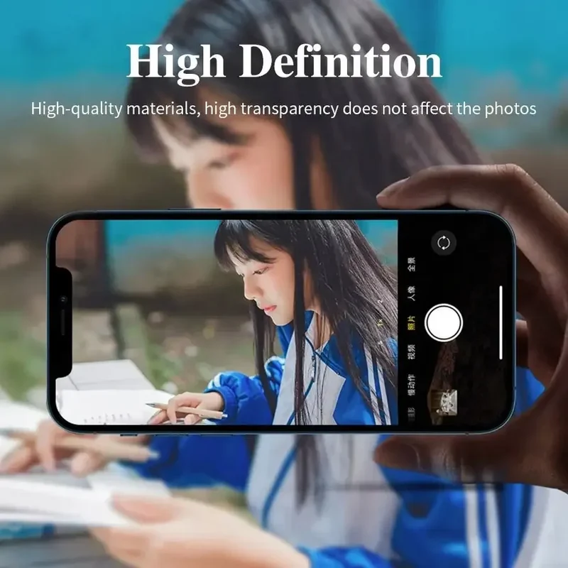 Protections d'objectif d'appareil photo intégrales en métal pour iPhone 11-13ProMax